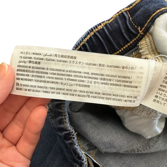 Abercrombie Kids‎ High-Rise Flare Jeans Girls 15/16 Short Retro Button Fly - Picture 10 of 12